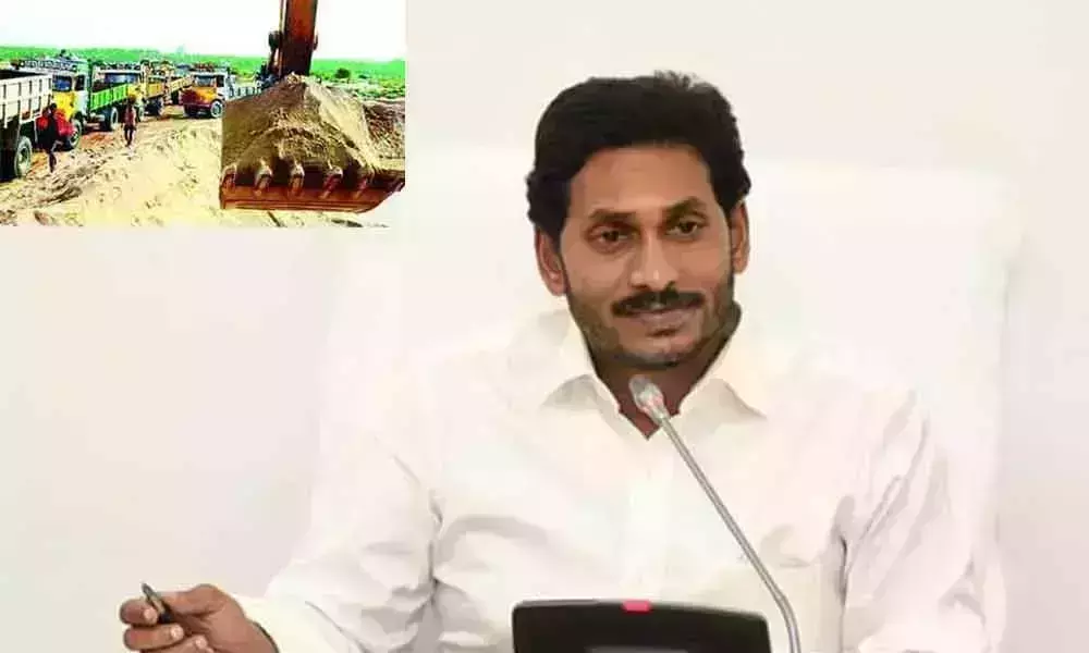 ఇవాళ ఏపీలో నూతన ఇసుక విధానంపై సీఎం సమీక్ష