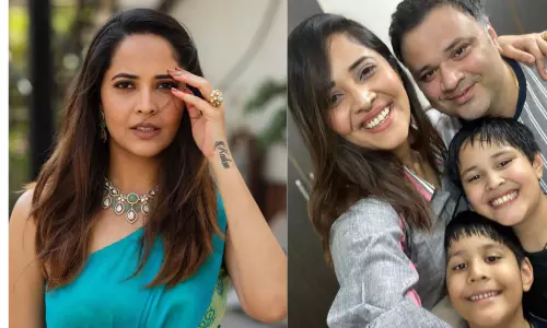 కొడుకు మాటలకు భాగోద్వేగానికి గురైన అనసూయ!