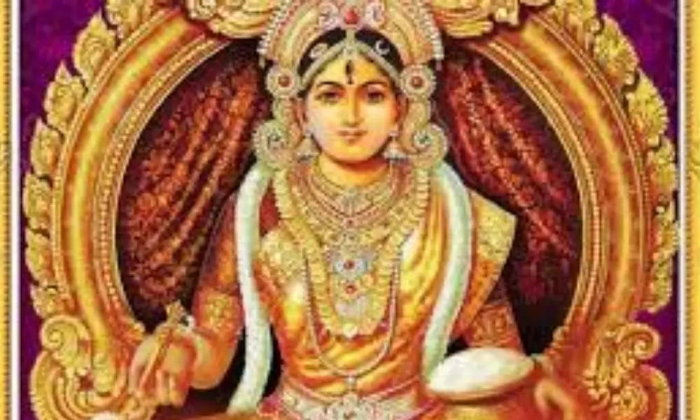 Vijayawada Indrakeeladri : అన్నపూర్ణాదేవిగా భక్తులకు దర్శనం ఇచ్చిన బెజవాడ దుర్గమ్మ