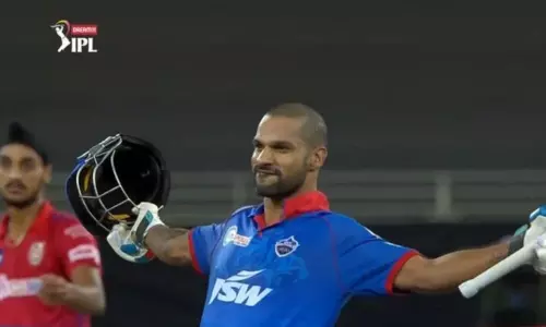 IPL 2020: మ‌రో సారి గర్జించిన గ‌బ్బ‌ర్.. పంజాబ్ ల‌క్ష్యం 165