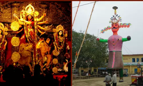 కరోనా కాటు, వరద పోటుతో కళ తప్పిన దసరా