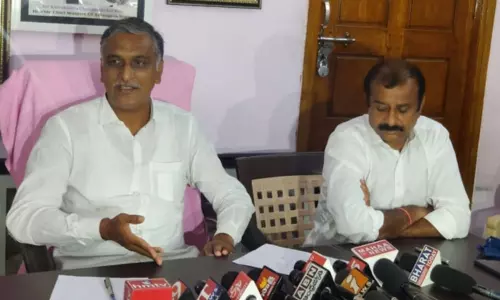 దొంగే దొంగా.. దొంగా..అన్నట్టున్నది : మంత్రి హరీశ్‌రావు