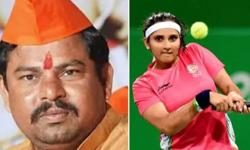 సానియా, సెక్యూరిటీ గార్డులపై క్రిమినల్ కేసులు పెట్టాలి : రాజాసింగ్