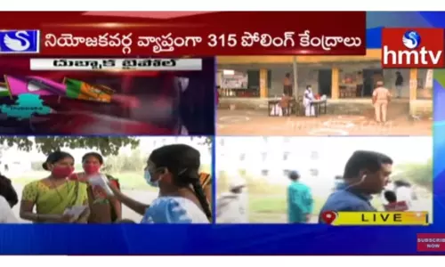 దుబ్బాకలో మొదలైన పోలింగ్-వీడియో