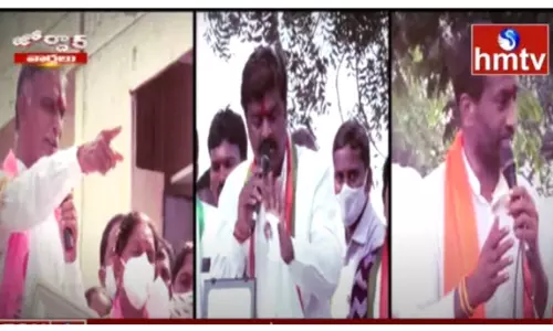 దుబ్బాకలో దూకుడు ఎవరిది?-వీడియో