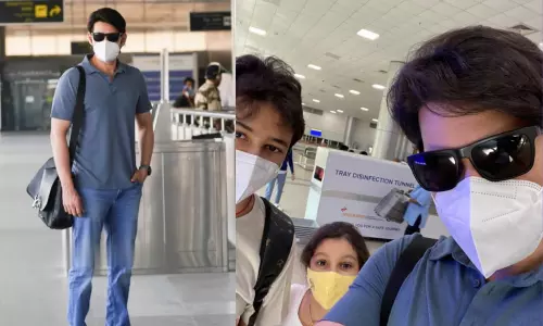 ఫ్యామిలీతో కలిసి అమెరికాకి మహేష్..