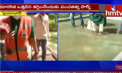 మానసిక ఒత్తిడిని తగ్గించేందుకు పంచతత్వ పార్క్-వీడియో మానసిక ఒత్తిడిని తగ్గించేందుకు పంచతత్వ పార్క్-వీడియో