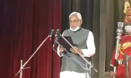బీహార్ సీఎంగా నితీష్ కుమార్ ప్రమాణస్వీకారం!