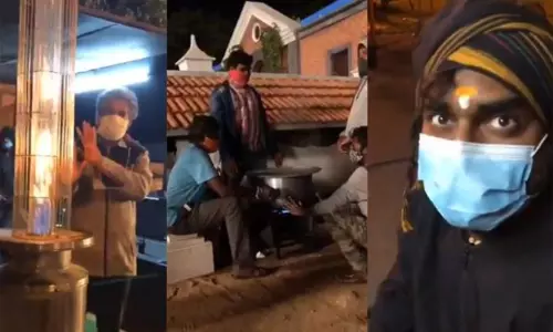 శీతాకాలం చలి .. పనులకు ఆపలేదు.. RRR వీడియో వైరల్!