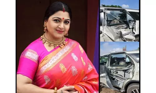 ఖుష్బూ యాక్సిడెంట్ వెనక కుట్రకోణం ఉందా?
