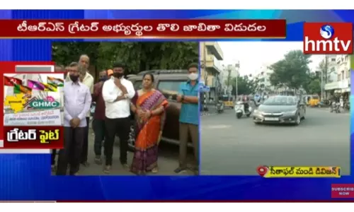 టీఆర్ఎస్ గ్రేటర్ అభ్యర్థుల తొలి జాబితా విడుదల-వీడియో టీఆర్ఎస్ గ్రేటర్ అభ్యర్థుల తొలి జాబితా విడుదల-వీడియో