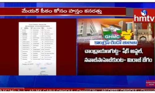 గ్రేటర్ రేసులో కాంగ్రెస్ దూకుడు-వీడియో గ్రేటర్ రేసులో కాంగ్రెస్ దూకుడు-వీడియో
