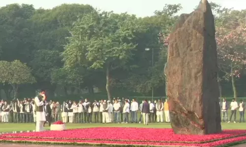 మాజీ ప్రధాని ఇందిరాకి రాహుల్ నివాళి!