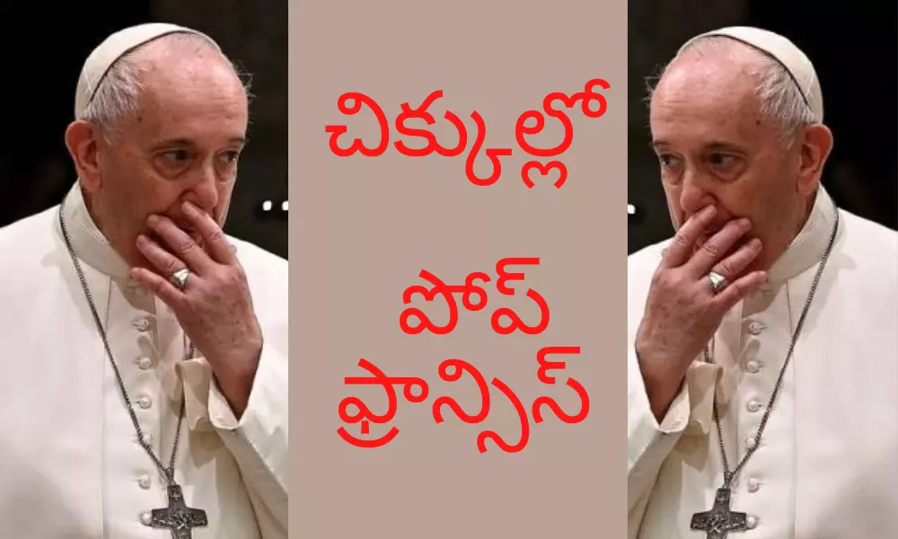 Pope Francis in troubles with Instagram