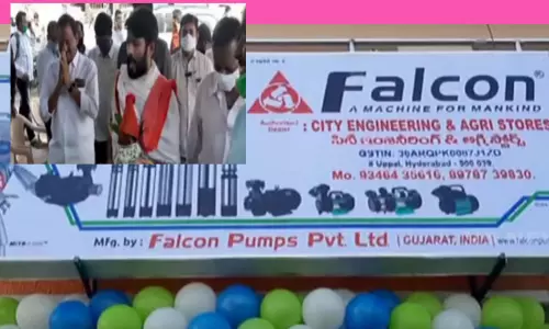 హైదరాబాద్‌లోని ఉప్పల్‌‌లో కొత్త షోరూమ్‌ ప్రారంభించిన ఫాల్కన్ సంస్థ