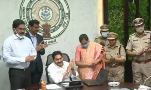 AP CM YS Jaganmohan Reddy launched Abhayam Project for women safety