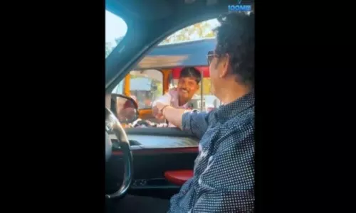 సచిన్‌కు సాయం చేసిన ఆటో డ్రైవర్