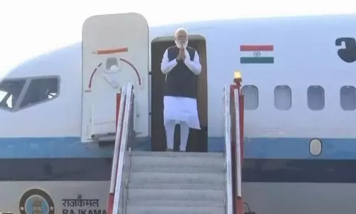 హైదరాబాద్‌‌కు చేరుకున్న ప్రధాని మోడీ