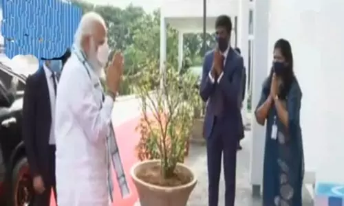 భారత్‌ బయోటెక్‌లో ముగిసిన ప్రధాని సమావేశం