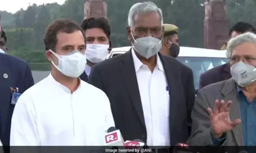 రైతుల శక్తి ముందు ఎవరూ నిలబడలేరు: రాహుల్ గాంధీ