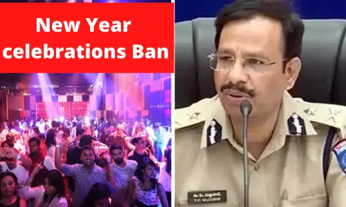హైదరాబాడ్ లో నూతన సంవత్సర వేడుకలు నిషేధం