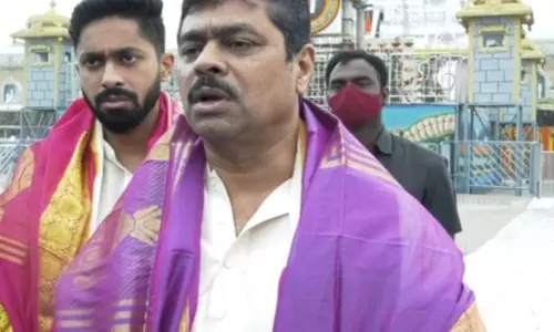 తిరుమల శ్రీవారిని దర్శించుకున్న సియం రమేష్