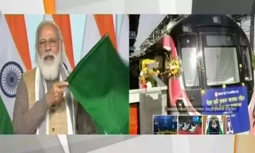 దేశంలో మొట్టమొదటి డ్రైవర్లెస్ ట్రైన్ ప్రారంభం దేశంలో మొట్టమొదటి డ్రైవర్లెస్ ట్రైన్ ప్రారంభం