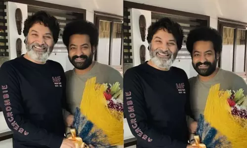 ఎన్టీఆర్, త్రివిక్రమ్ మీట్.. నందమూరి అభిమానులకు గుడ్ న్యూస్