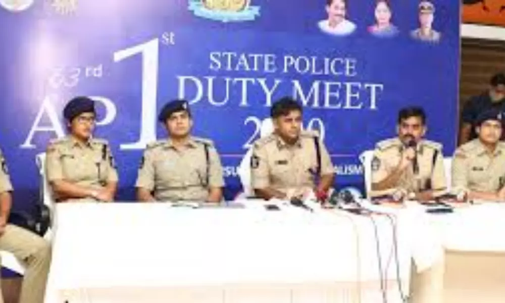 AP Police duty meet at Tirupathi