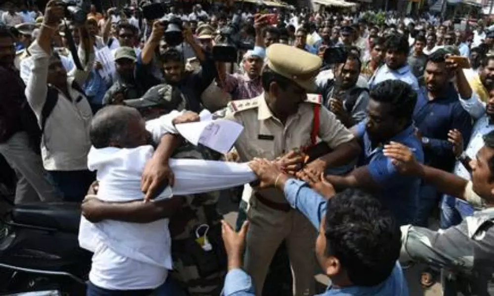 Ramatheertham incident: ఏపీ వ్యాప్తంగా ఆందోళనలకు బీజేపీ పిలుపు