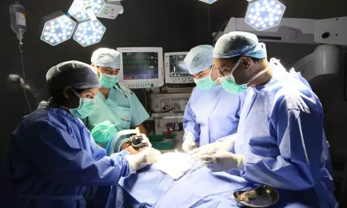 నిర్మల్ జిల్లా కేంద్రంలోని ఆస్పత్రిలో అరుదైన ఆపరేషన్ నిర్మల్ జిల్లా కేంద్రంలోని ఆస్పత్రిలో అరుదైన ఆపరేషన్