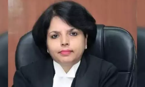 Telangana Chief Justice Hima Kohli taking oath