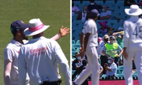 Australia cricket fans abuse words on Indian cricketers