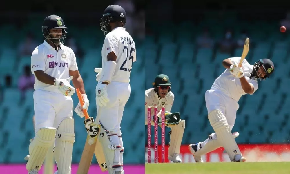 Australia vs India  3rd Test: రిషభ్ పంత్ హాఫ్ సెంచరీ