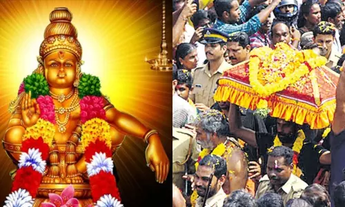 శబరిగిరి మహోత్సవం.. తిరువాభరణాలు ఎవరు? ఎప్పుడు చేయించారు? శబరిగిరి మహోత్సవం.. తిరువాభరణాలు ఎవరు? ఎప్పుడు చేయించారు?