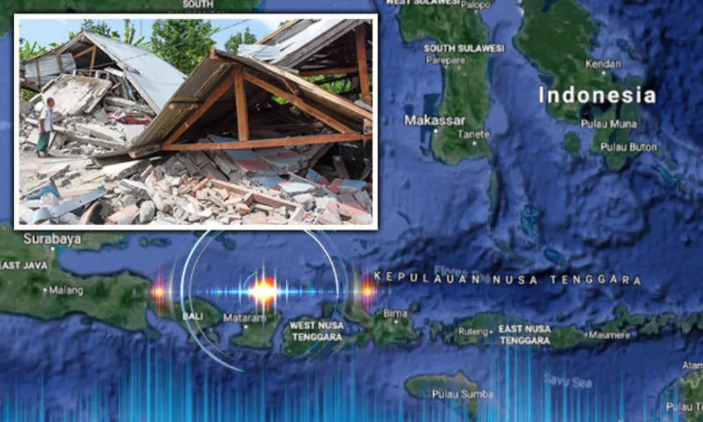 Inodonesia Earthquake: ఇండోనేషియాలో భారీ భూకంపం