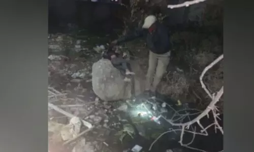 Five Years Boy Nishanth dead body found in drainage kamareddy
