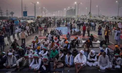 Farmers Protest talks with government postponed