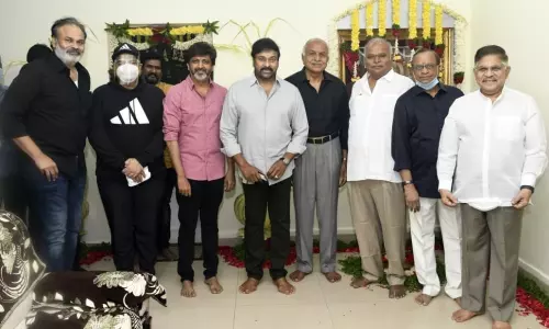 Chiranjeevi 153 movie shooting starts
