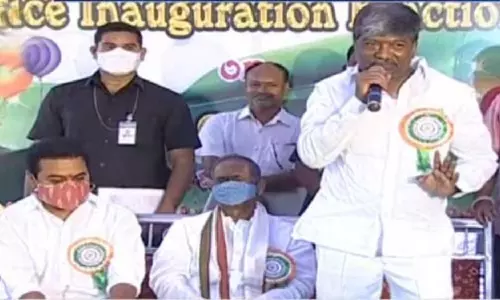 padma rao wishes to ktr