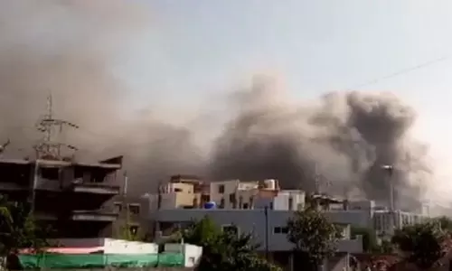 Fire breaks out at Serum Institute of India Fire breaks out at Serum Institute of India