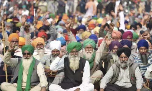 Farmers protest in Delhi