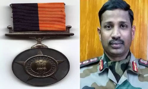 Mahavirachakra Award to Colonel Santosh Babu