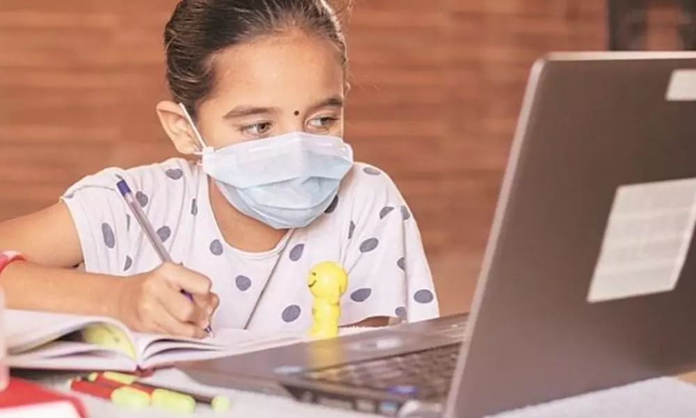 Online classes leading to stress, eye problems in children