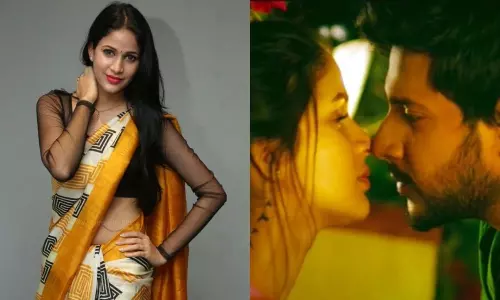 Lavanya Tripati: లావణ‌్య త్రిపాఠి లిప్లాక్ సీన్.. హద్దులు చెరిపేసుకుందా..?
