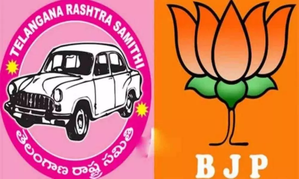 Four Cases Registered on BJP and TRS Clash in Warangal