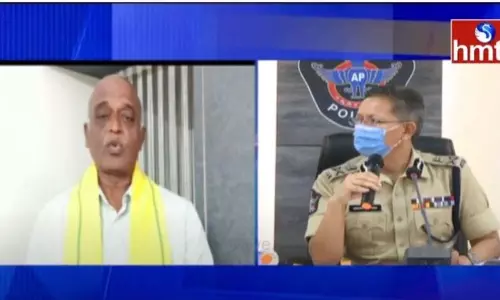 ఏపీ డీజీపీని కలవాలంటే బొట్టు చెరిపేయాలా..?: బీఎన్ సుధాకర్ రెడ్డి