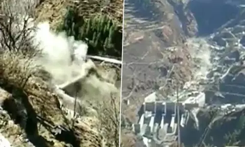 massive flood as glacier breaks near uttarakhands joshimath