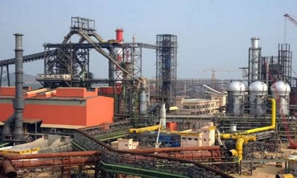 Heated politics with the issue of privatization of  Visakha Steel Plant