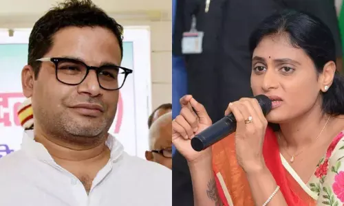 Prashant Kishore as Sharmilas new party strategist